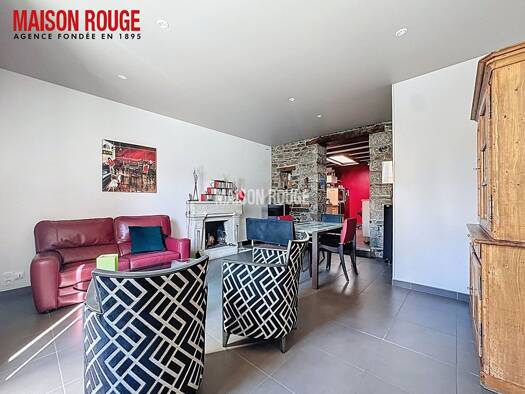 Maison à vendre 299 915 € 6 pièces 3 chambres 142 m² 499 m² de terrain Saint Laurent-sous la Tour Plerin 22190