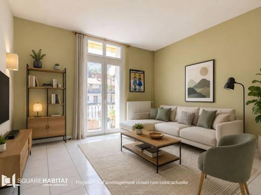 Appartement à vendre 129 000 € 3 pièces 2 chambres 59,8 m² Étage 1/2 Bayard Gap 05000