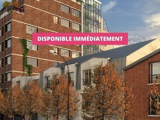 Appartement à vendre - neuf 582 812 € 3 pièces 2 chambres 96,2 m² 2ème étage Marie-Godillot-Landy Saint-Ouen-sur-Seine 93400