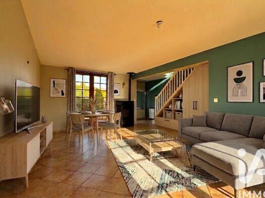Maison à vendre 189 900 € 4 pièces 3 chambres 88 m² 586 m² de terrain Angerville-la-Campagne 27930