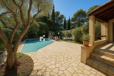 Maison de plain-pied à vendre 459 000 € 4 pièces 3 chambres 90 m² 320 m² de terrain Pierredon Sud-Mortier-Colombet-Boucene Sanary sur Mer 83110