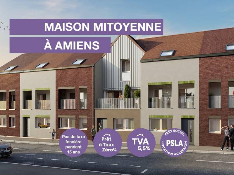Maison à vendre, 72m², AMIENS