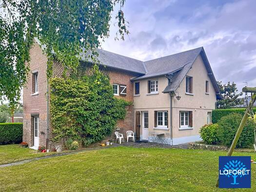 Maison à vendre 259 900 € 6 pièces 4 chambres 135 m² 3 376 m² de terrain Nassandres sur Risle 27550