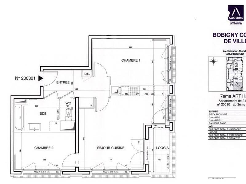 Maison à louer, 61m², BOBIGNY