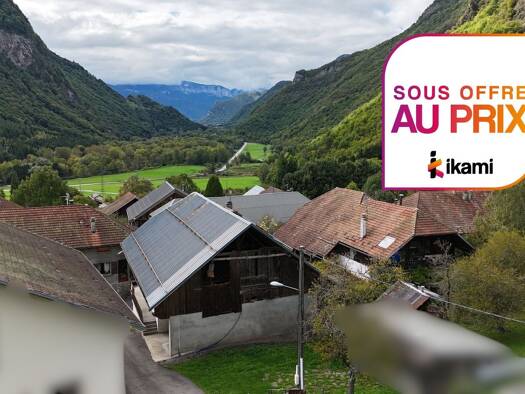 Maison à vendre 150 000 € 2 pièces 1 chambre 304,3 m² 282 m² de terrain Hameaux et Hery-Ugine Ugine 73400