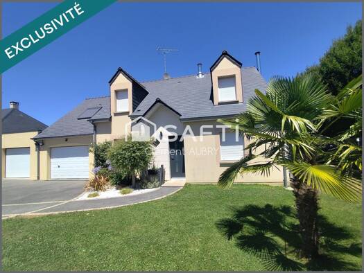 Maison à vendre 228 990 € 6 pièces 3 chambres 109 m² 641 m² de terrain Le Bourgneuf-la-Forêt 53410