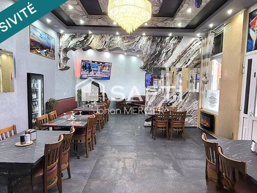 Restaurant à vendre Fonds de commerce 80 000 € 200 m² d'espace de restauration Sud Anzin 59410