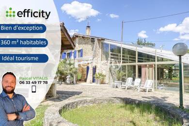 Maison à vendre 499 900 € 8 pièces 5 chambres 331,1 m² 6 202 m² de terrain Marcollin 38270