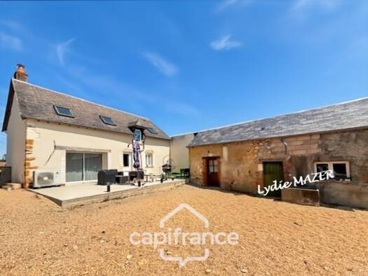 Maison à vendre 124 000 € 3 pièces 2 chambres 72 m² Morogues 18220