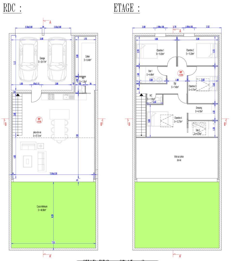 Maison à vendre, 132m², MERIGNAC