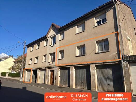 Appartement à vendre 144 700 € 5 pièces 2 chambres 97 m² Étage 1/2 Algrange 57440