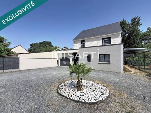 Maison à vendre 450 000 € 7 pièces 5 chambres 163 m² 979 m² de terrain La Ville-aux-Dames 37700