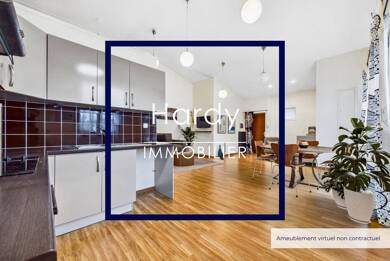 Appartement à vendre 195 000 € 3 pièces 2 chambres 63,6 m² Dernier étage, Étage 1/1 Boisemont 95000