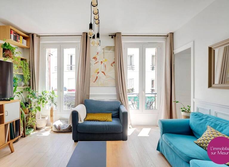 Appartement à vendre 489 000 € 2 pièces 1<br/>chambre 43 m²<br/>superficie 1/6<br/>étage Léon-Blum Folie-Regnault Paris 11ème 75011