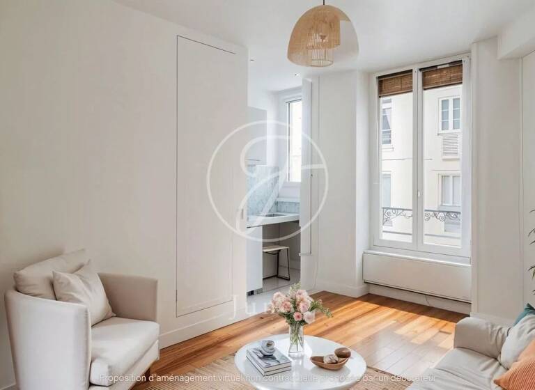 Appartement à vendre 180 000 € 1 pièce 16,4 m²<br/>superficie 3/6<br/>étage Paris 18ème 75018