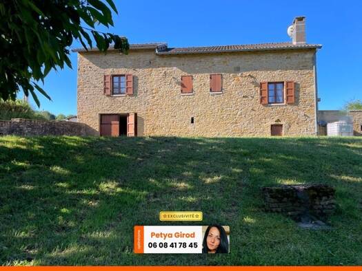 Maison à vendre 265 000 € 5 pièces 3 chambres 105 m² 2 767 m² de terrain Saint-Point 71630