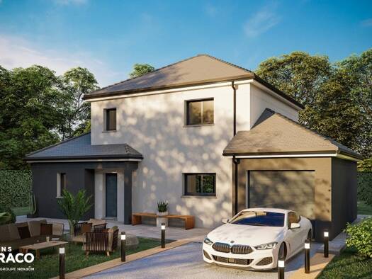 Terrain avec maison neuve à vendre 288 195 € 6 pièces 4 chambres 120 m² 573 m² de terrain Saint-Étienne-du-Vauvray 27430