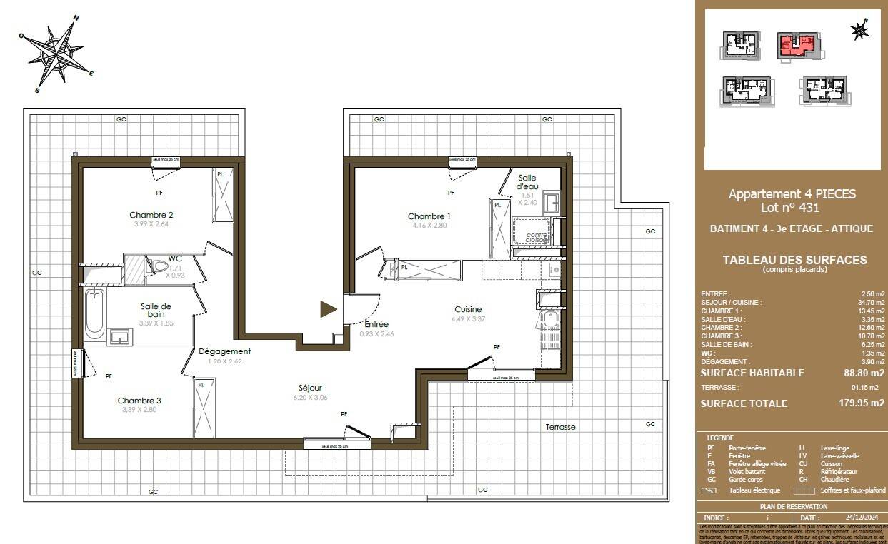 Maison à vendre, 88m², ETREMBIERES