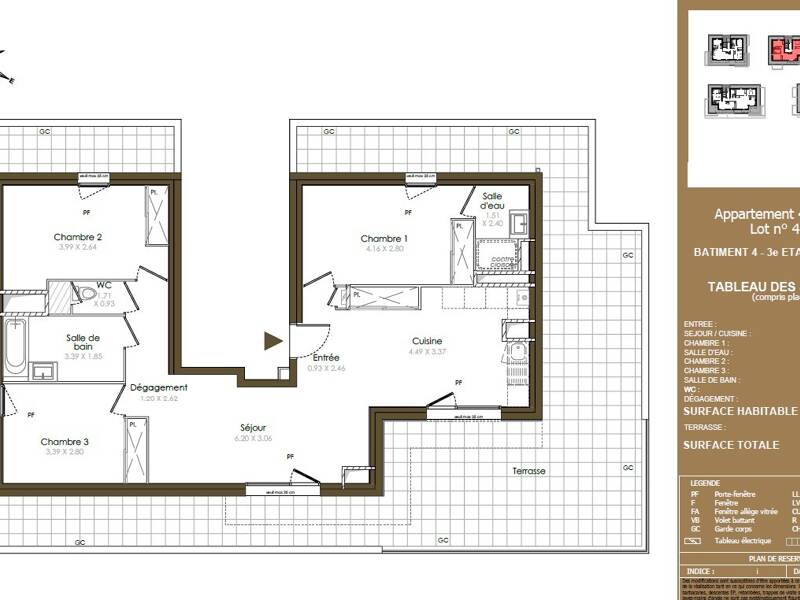Maison à vendre, 88m², ETREMBIERES