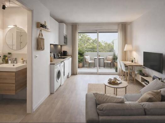 Appartement à vendre - neuf 189 000 € 1 pièce 24 m² 1er étage Galine-Stade Jean Fournier Ouest Castelnau-le-Lez 34170