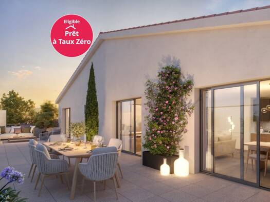 Appartement à vendre - neuf 208 000 € 2 pièces 1 chambre 46,4 m² 2ème étage Pusignan 69330