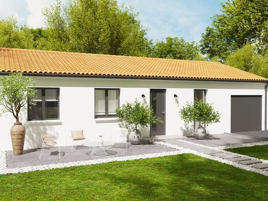Terrain avec maison neuve à vendre 187 059 € 5 pièces 4 chambres 89 m² 1 780 m² de terrain Oradour-sur-Glane 87520