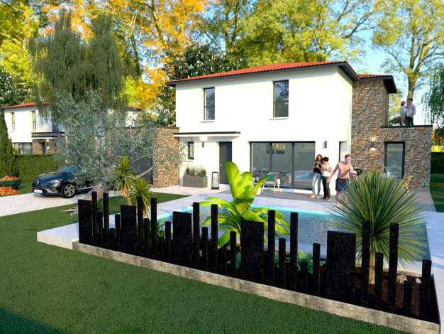 Terrain avec maison neuve à vendre 778 000 € 2 pièces 1 chambre 146 m² Centre Écully 69130