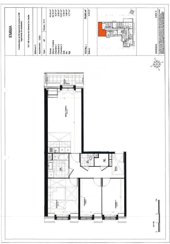 Maison à louer, 75m², OZOIR LA FERRIERE