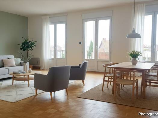 Appartement à vendre 160 000 € 3 pièces 2 chambres 80 m² Étage 1/3 Zone Est Noyon 60400