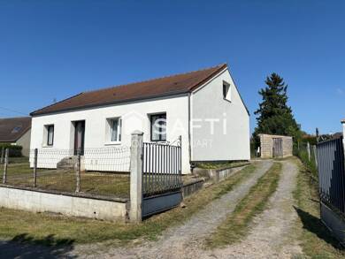 Maison de plain-pied à vendre 159 000 € 5 pièces 3 chambres 125 m² 1 140 m² de terrain Clastres 02440