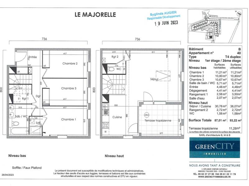 Maison à louer, 87m², L'UNION