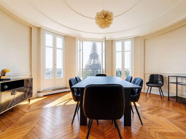 Duplex à louer - Première occupation 17 000 € 7 pièces 4 chambres 209 m² Étage 6/7 Muette Nord Paris 16ème arrondissement 75016