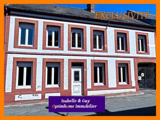 Maison de ville à vendre 133 000 € 5 pièces 3 chambres 115 m² 445 m² de terrain Verneuil d'Avre et d'Iton 27130