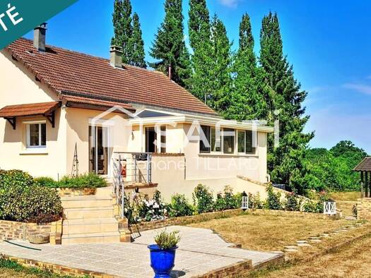 Maison de plain-pied à vendre 326 500 € 6 pièces 4 chambres 145 m² 16 000 m² de terrain Villers-Bocage 14310