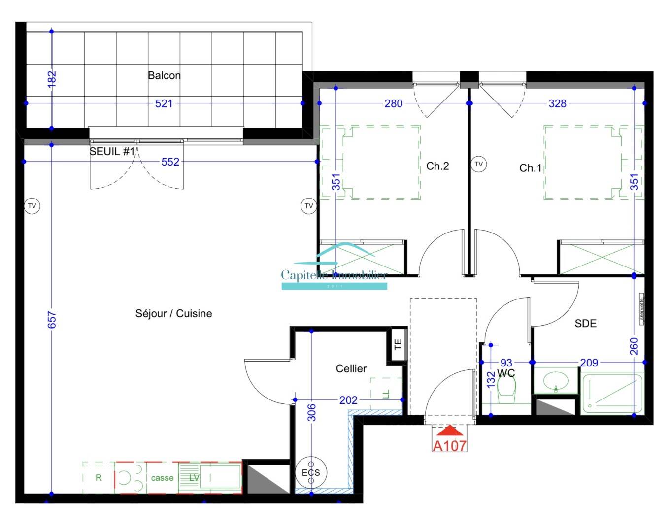 Maison à vendre, 71m², VIC LA GARDIOLE