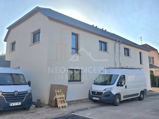 Maison jumelée à louer - Première occupation 1 500 € 4 pièces 3 chambres 104,8 m² Metzgerhof-Hundshof-Schloessel Château Fia Haguenau 67500