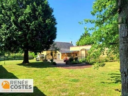 Maison en viager occupé Bouquet 37 495 € 4 pièces 3 chambres 100 m² 1 200 m² de terrain La Motte-Saint Etienne Vitré 35500