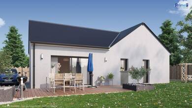 Maison de plain-pied à vendre 243 094 € 4 pièces 3 chambres 83 m² 694 m² de terrain Saint-Martin-du-Fouilloux 49170