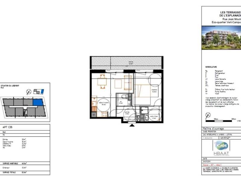 Maison à louer, 40m², AMIENS