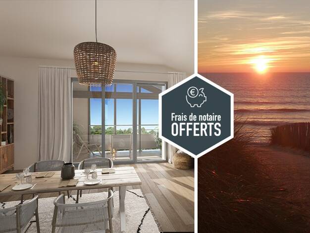 Appartement à vendre - neuf 177 000 € 2 pièces 1 chambre 43,4 m² 1er étage Carcans 33121