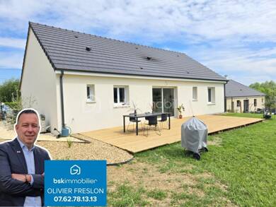 Maison de plain-pied à vendre 234 000 € 4 pièces 3 chambres 92 m² 974 m² de terrain Cuffy 18150
