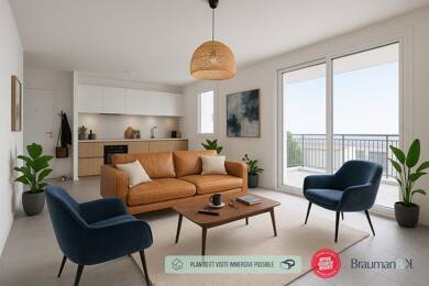 Appartement à vendre 199 001 € 2 pièces 1 chambre 43 m² RDC Est Saint-Vincent-de-Tyrosse 40230