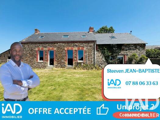 Maison à vendre 230 000 € 5 pièces 4 chambres 145 m² 3 386 m² de terrain Saint-Aubin-des-Châteaux 44110