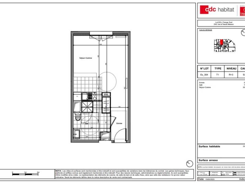 Maison à louer, 33m², CHAMPS SUR MARNE