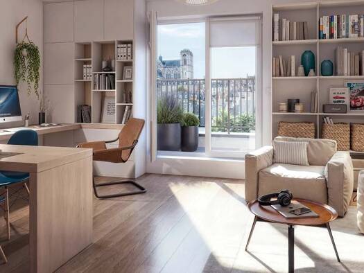 Appartement à vendre - neuf 160 000 € 1 pièce 1 chambre 20 m² 3ème étage Rouen 76000