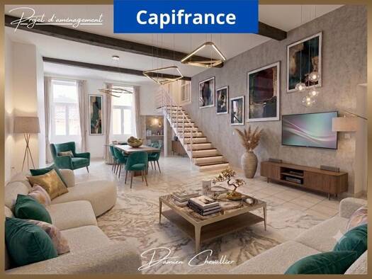 Duplex à vendre 249 000 € 3 pièces 2 chambres 112 m² Étage 2/3 Allées Paul Riquet Béziers 34500