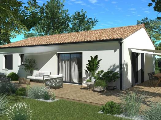 Terrain avec maison neuve à vendre 359 070 € 4 pièces 3 chambres 90 m² 471 m² de terrain Villenave-d'Ornon 33140