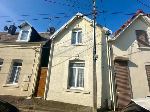 Maison à vendre 169 600 € 3 pièces 2 chambres 63 m² 193 m² de terrain Randon Berck 62600