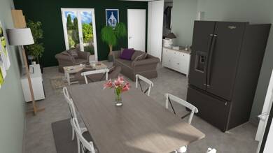Terrain avec maison neuve à vendre 156 400 € Centre Ville-Les Marins Châteauroux 36000
