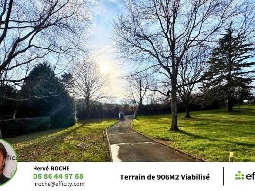 Terrain constructible viabilisé à vendre 210 000 € 906 m² de terrain Mouguerre 64990